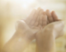 Outstretched hands