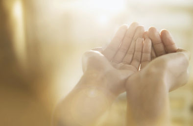 Open Hands Praying