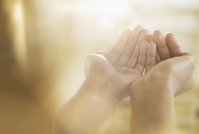 Open Hands Praying