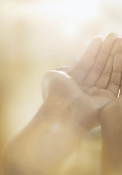 Open Hands Praying