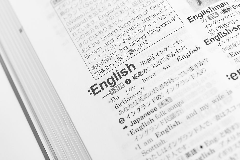 English Japanese Dictionary
