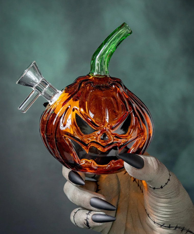 Jack-o-Lantern Bong for CannaStyle's 2026 Halloween Collection
