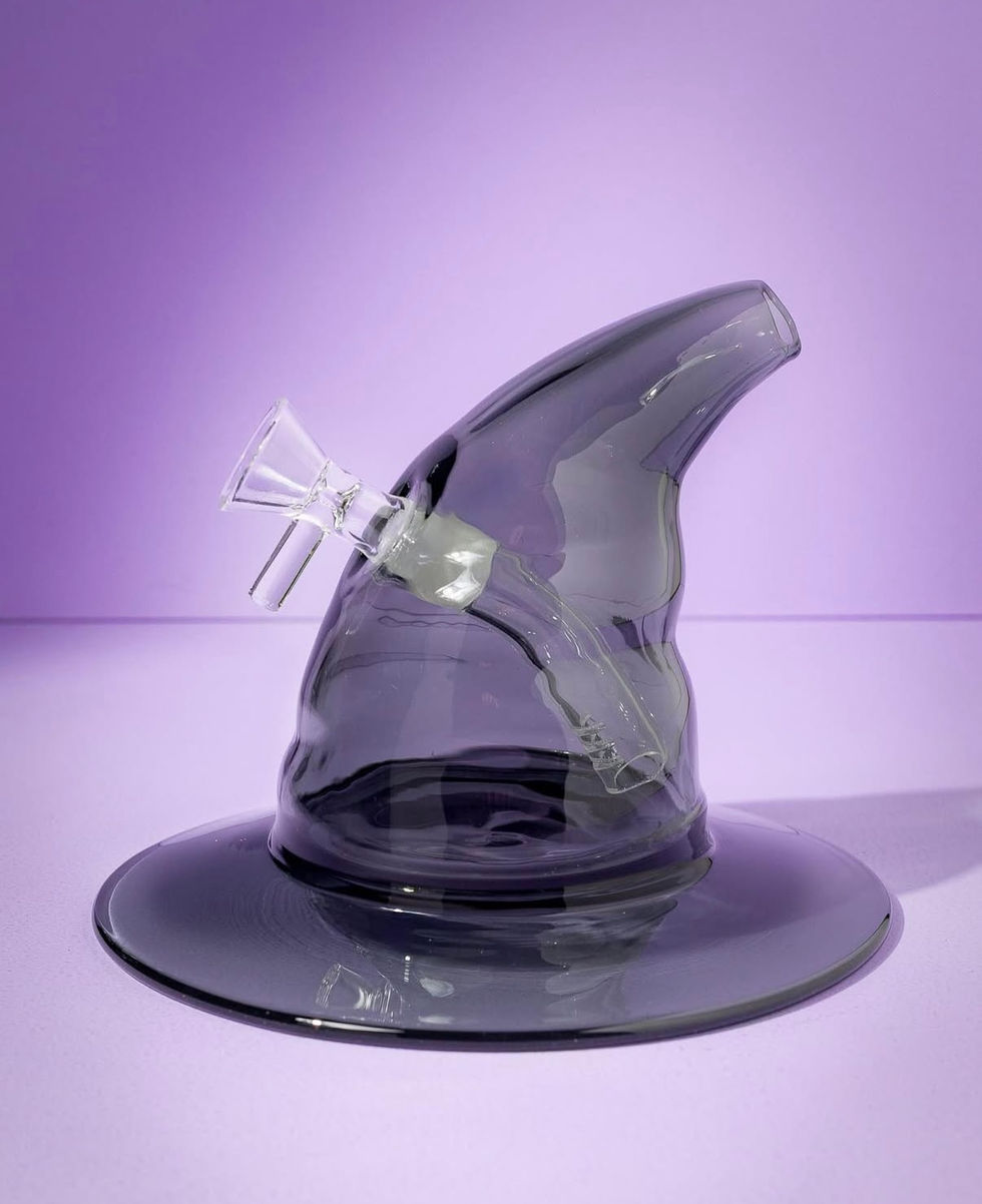 Witch Hat Bong for CannaStyle's 2025 Halloween Collection