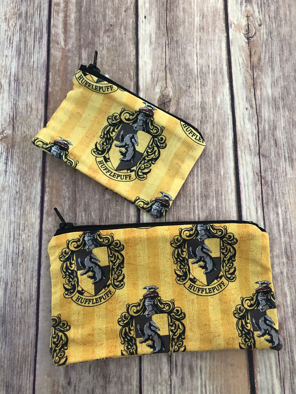 Badger House Zipper Pouch - Ready to Ship