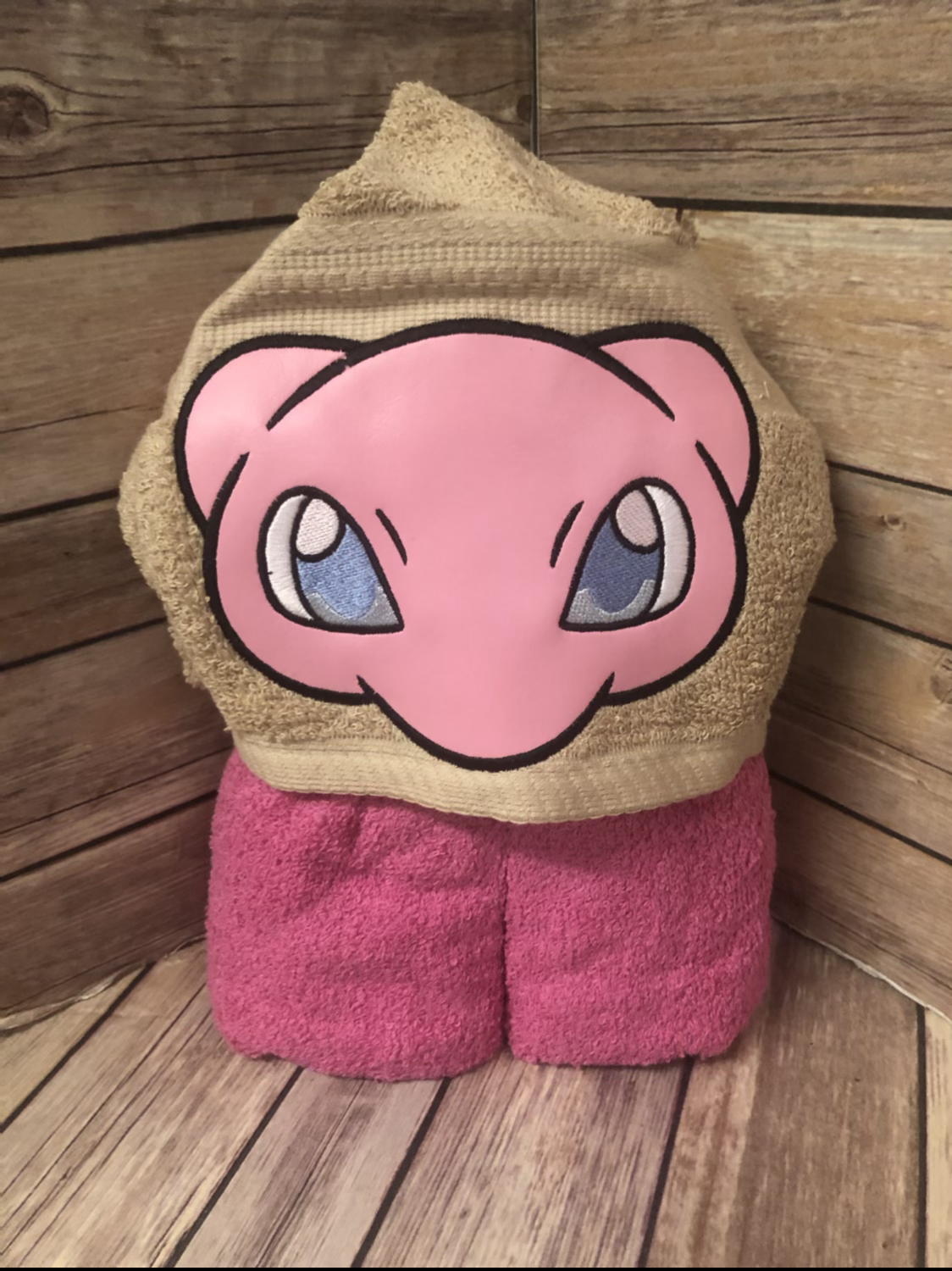 Mew Child Size Hooded Towel - Ready to Ship