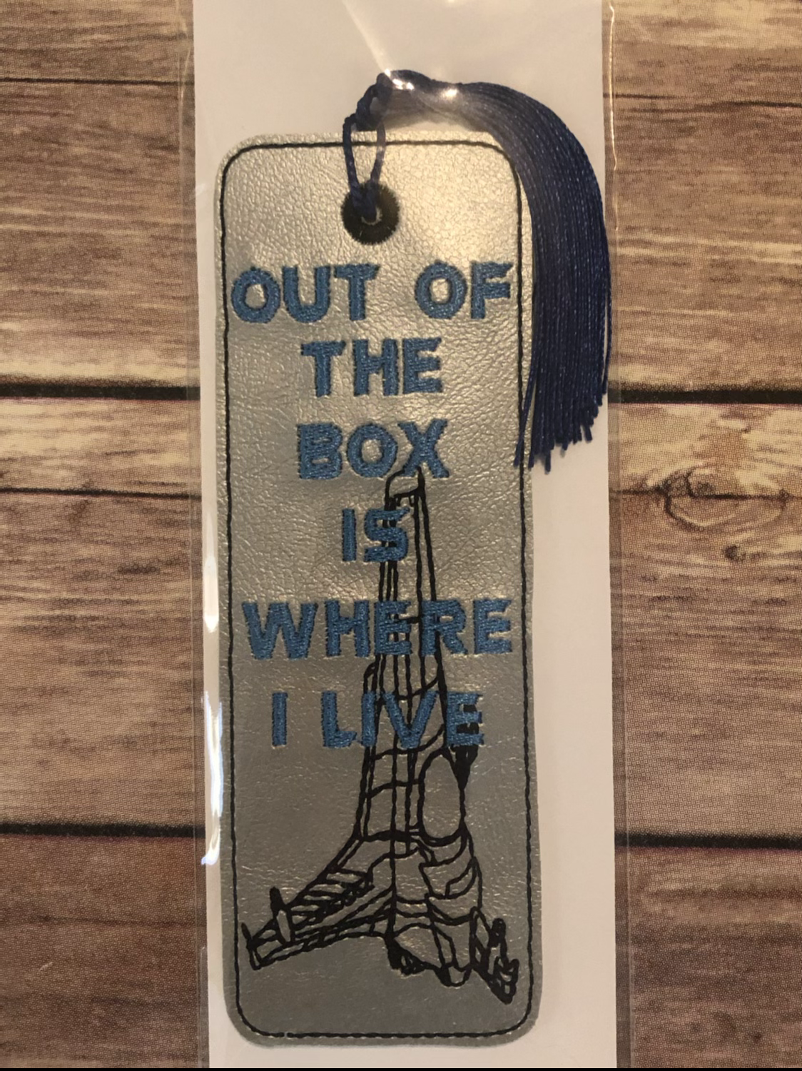 Out of the box is where I live Bookmark - Ready to Ship