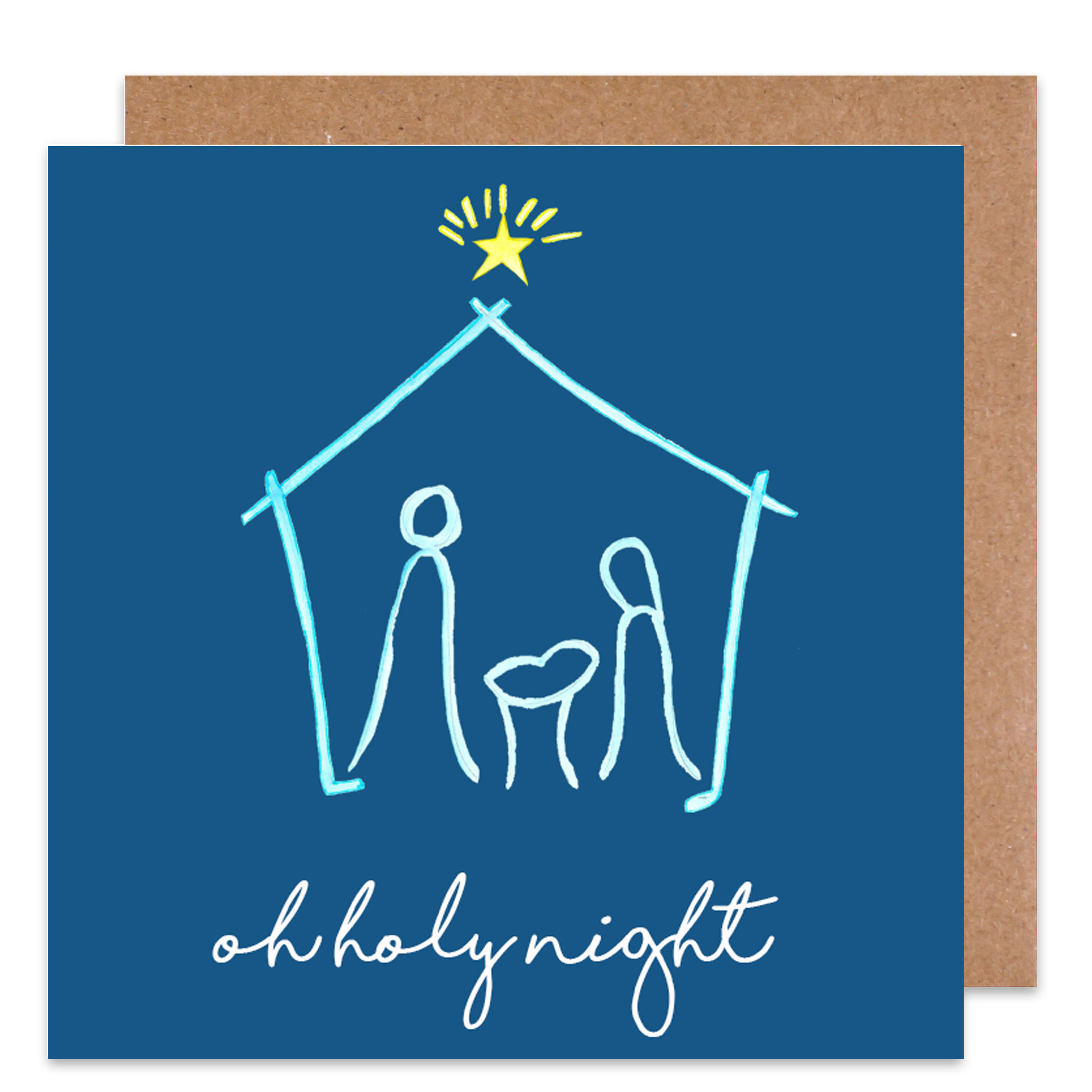 Oh Holy Night Holiday Card