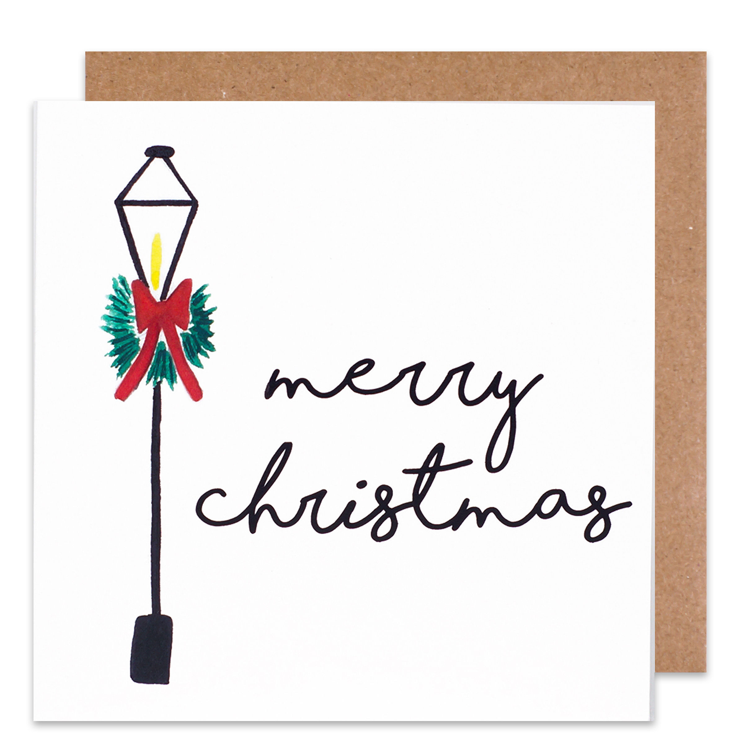 Merry Christmas lantern Card