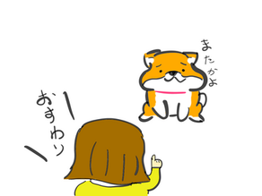 お店に来た時、無理におすわりさせる必要はない