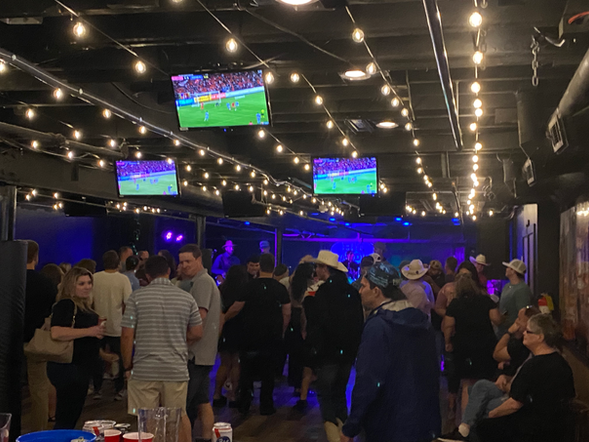 Crowds Gather at Big Daddy's Honkytonk