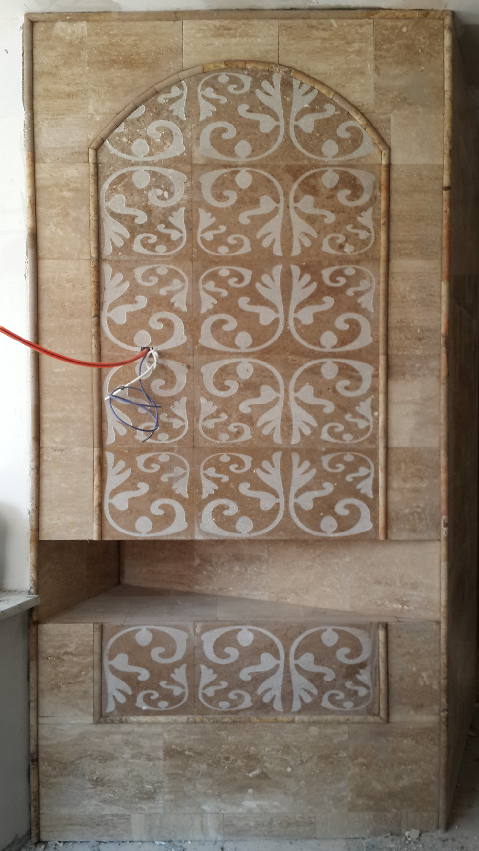 3d doğal taş işleme dekoratif panel