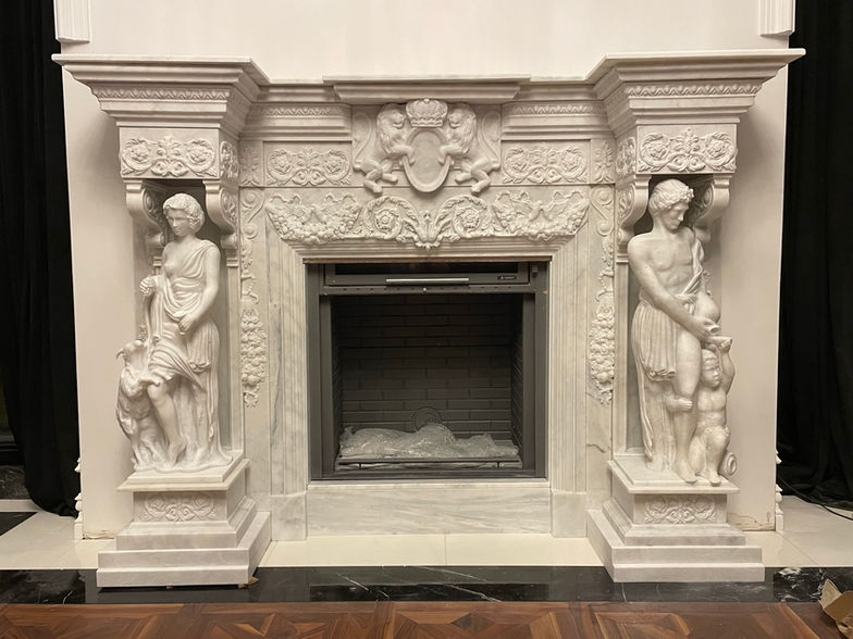 Marble Fireplace
