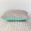 Miniatura: COJIN PASTEL BABY MENTA/GRIS ESTRELLAS