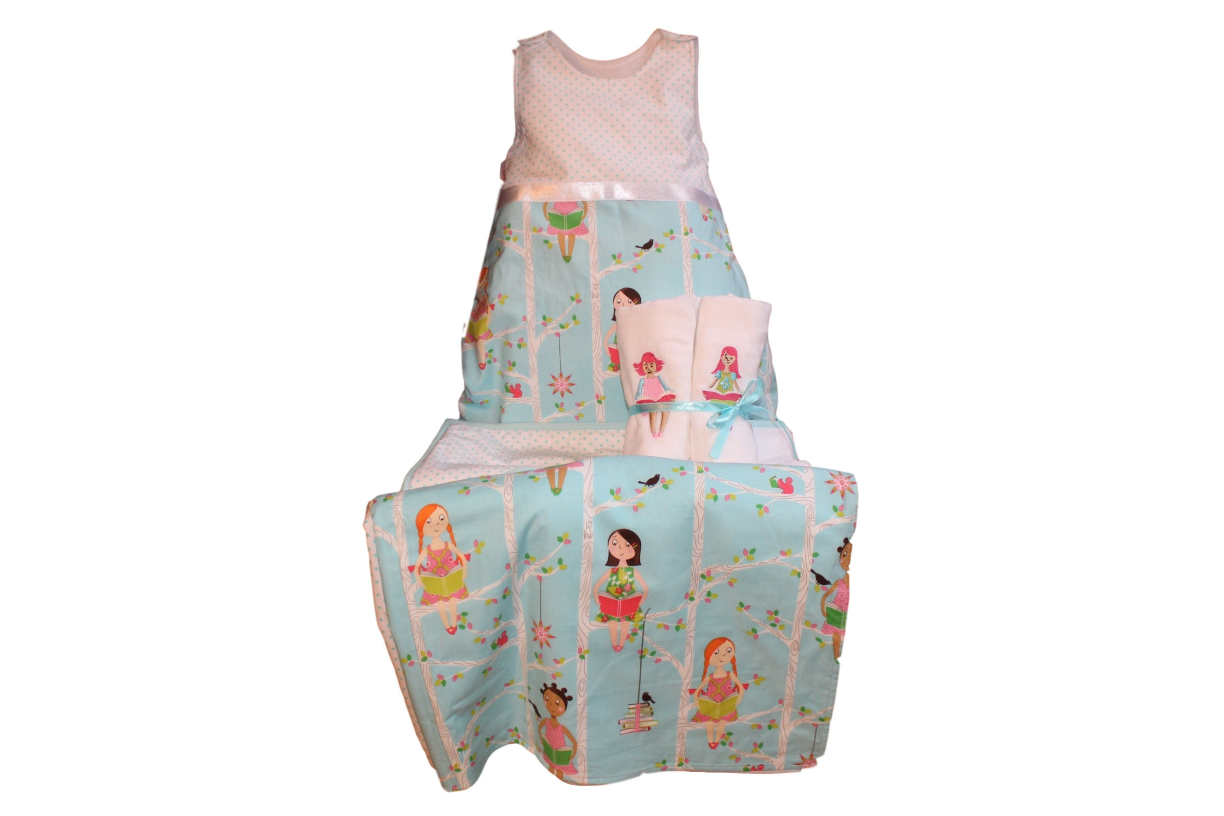 CANASTILLA REGALO PEQUEÑA I LOVE BOOKS NIÑAS