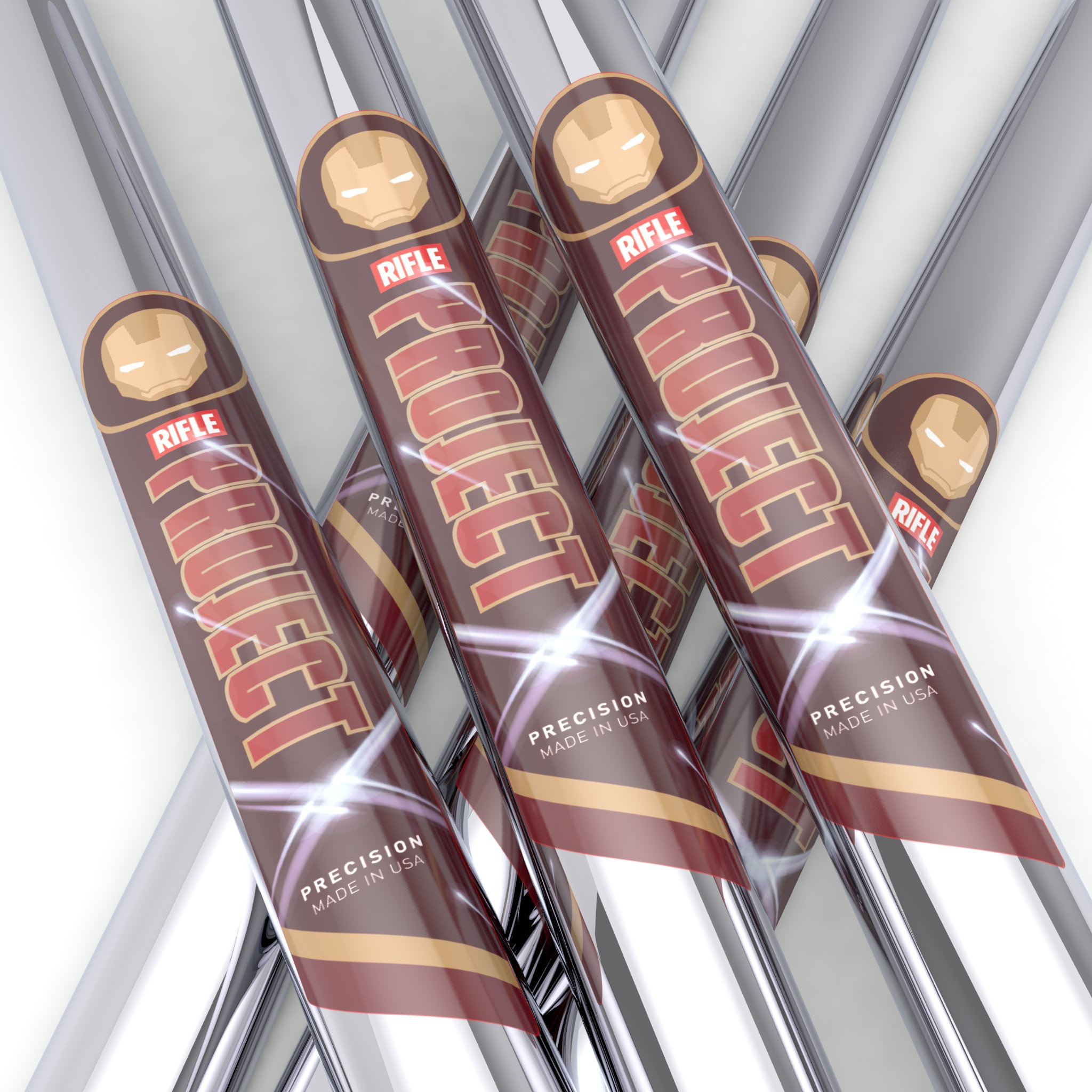 Iron Man inspired Hero Edition Shaft Bands | Xotic Golf