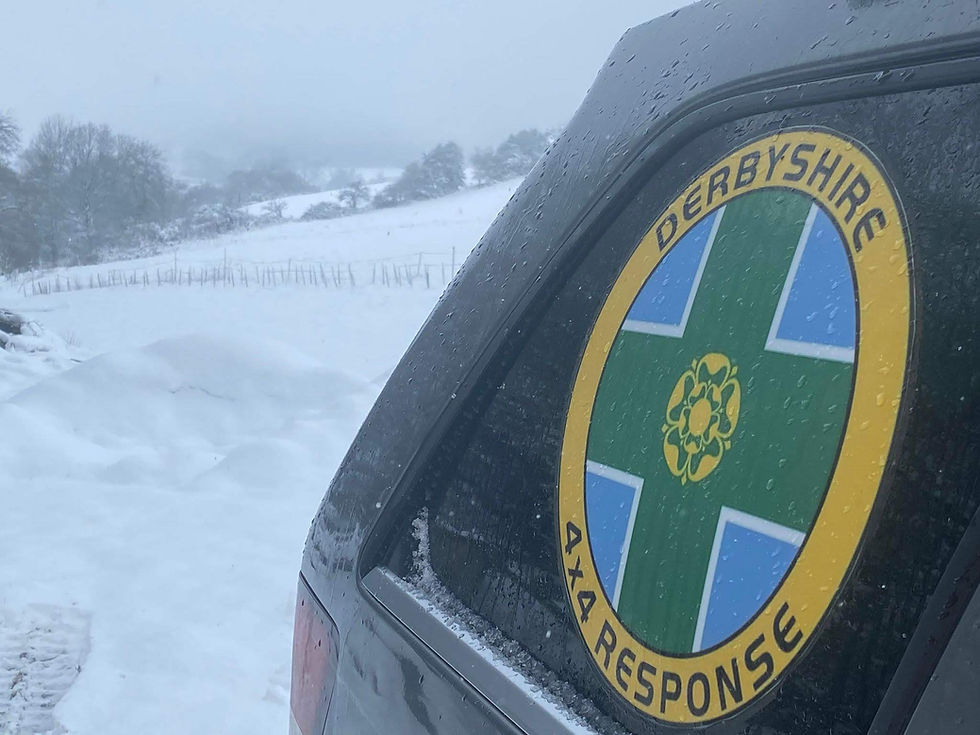 Derbyshire 4x4 Response Gears Up for Winter Operations