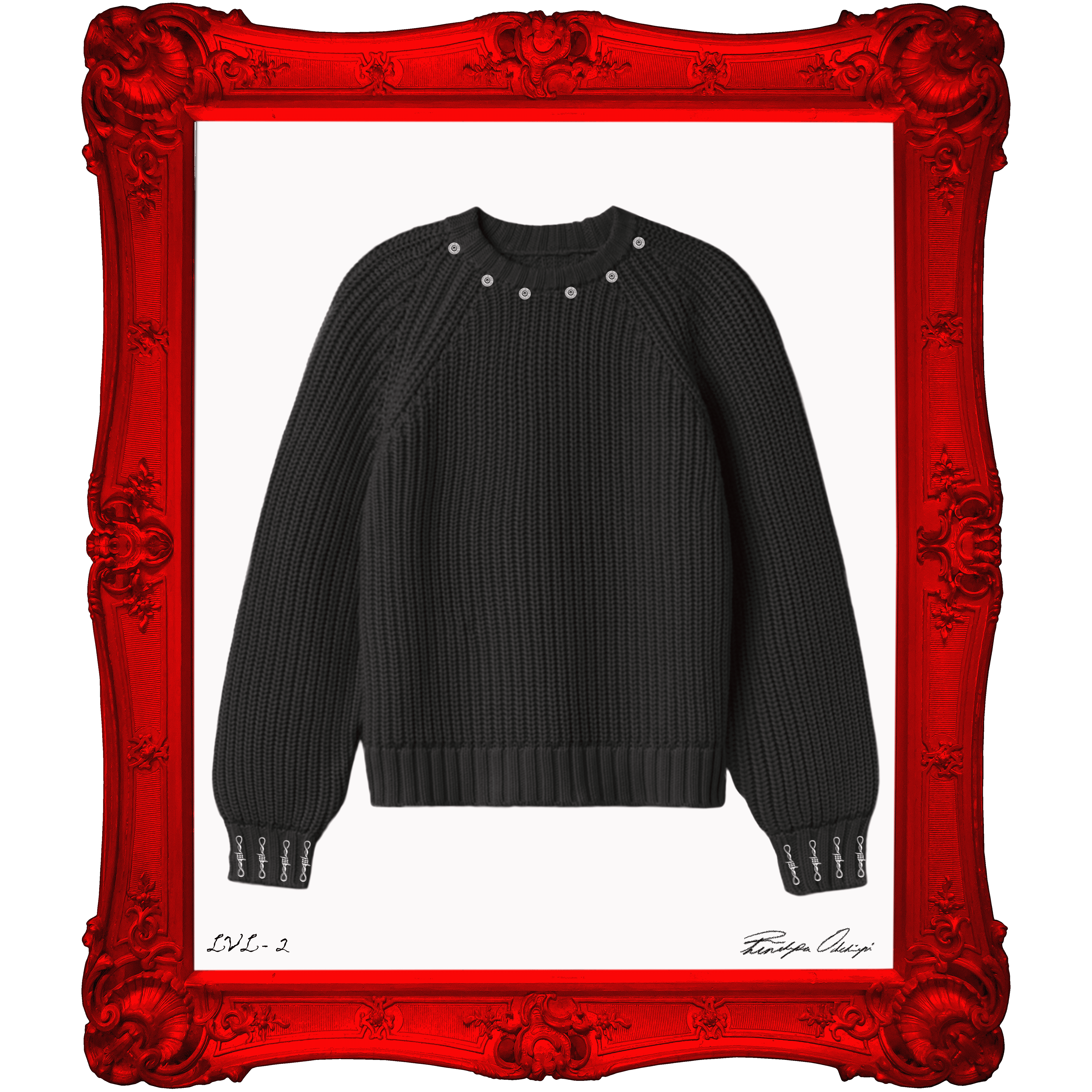 BLACK KNIT