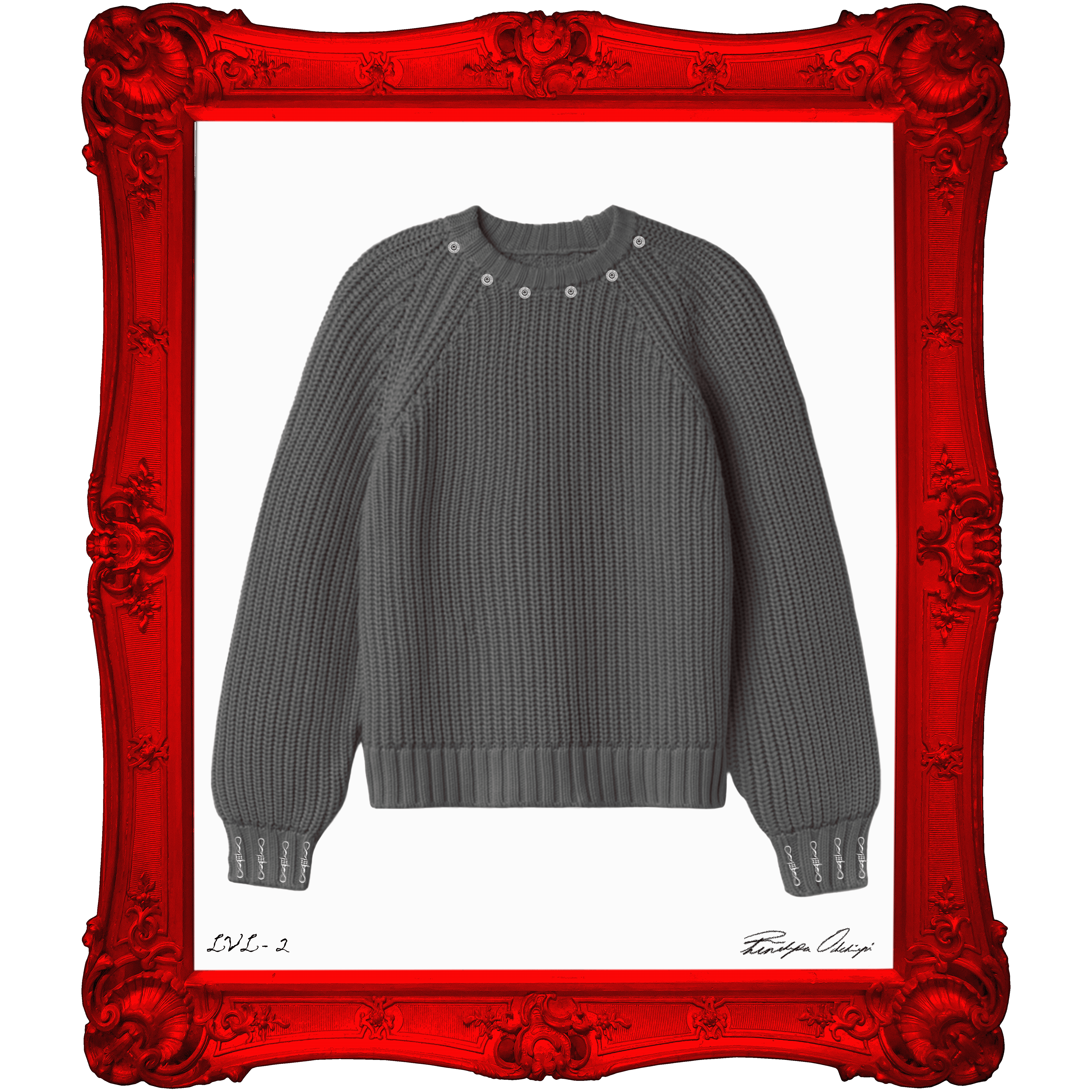 GREY KNIT
