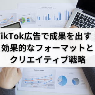 TikTok広告で成果を出す!効果的なフォーマットとクリエイティブ戦略