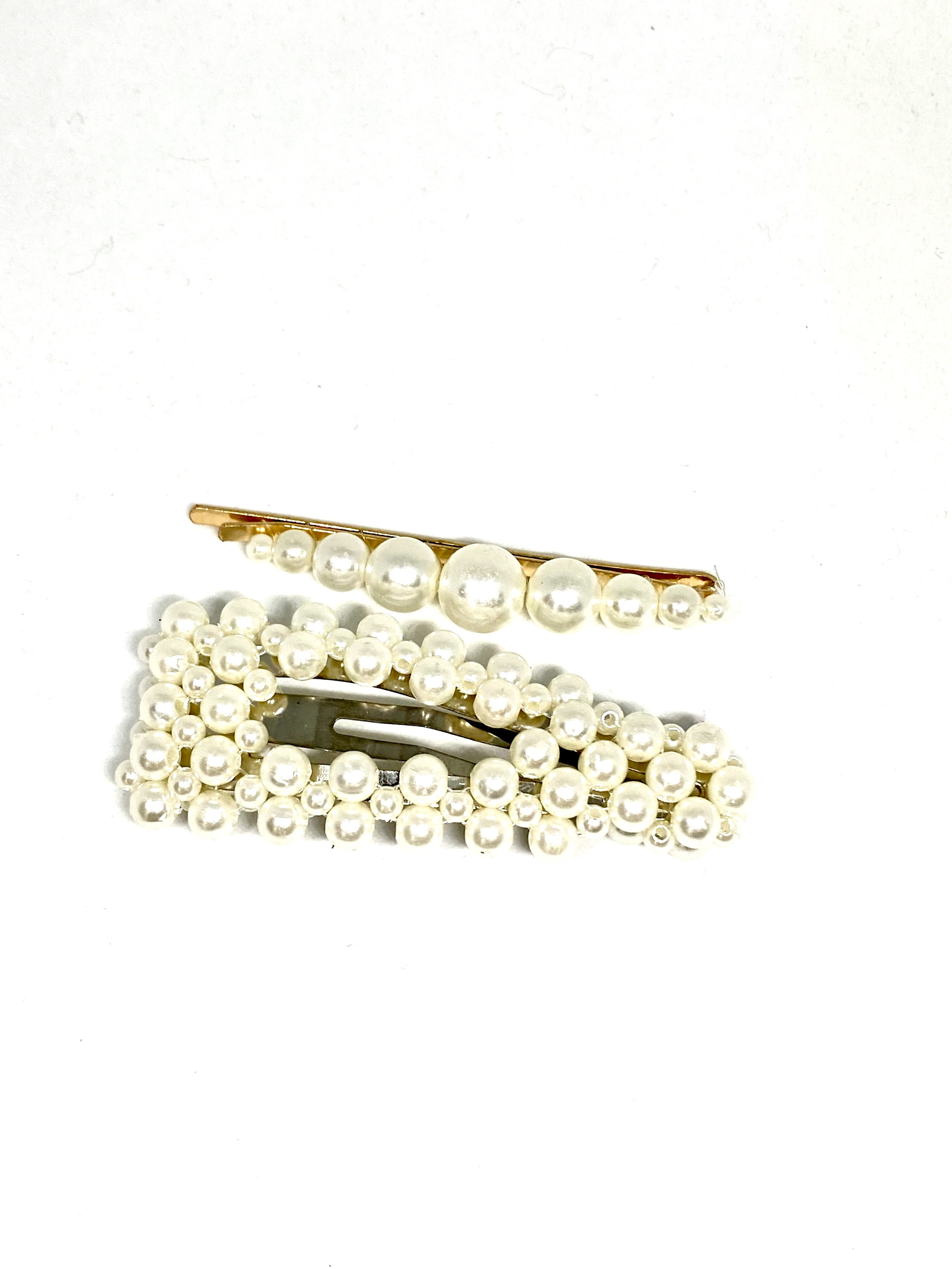Style and Grace Pearl Hair Clips