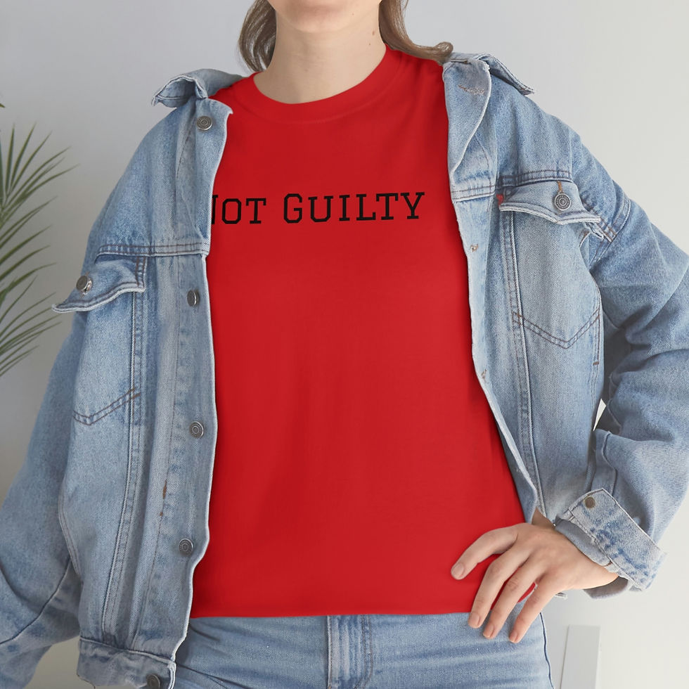 Miniature : Not Guilty tee