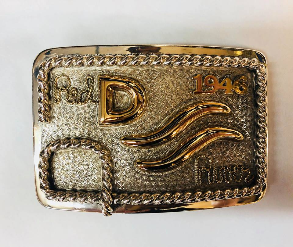 John Wayne 1946 belt buckle