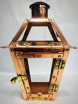 Copper Bevelo lantern