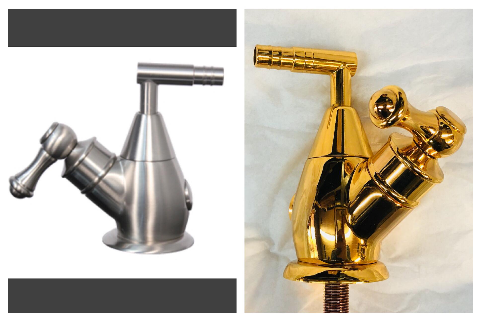 Before/after ion faucet