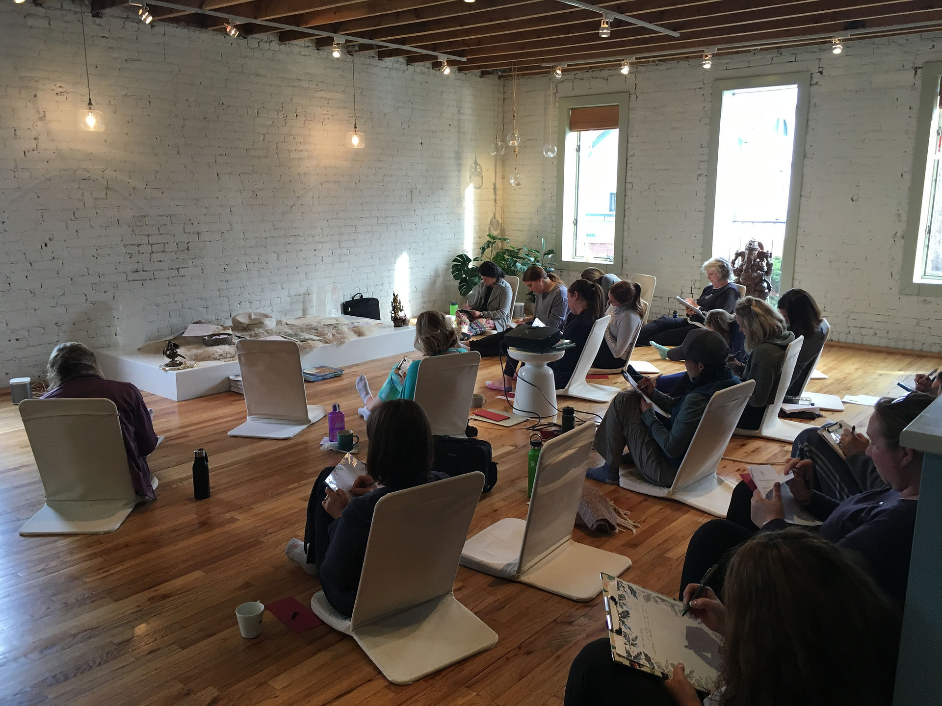 Conscious women working