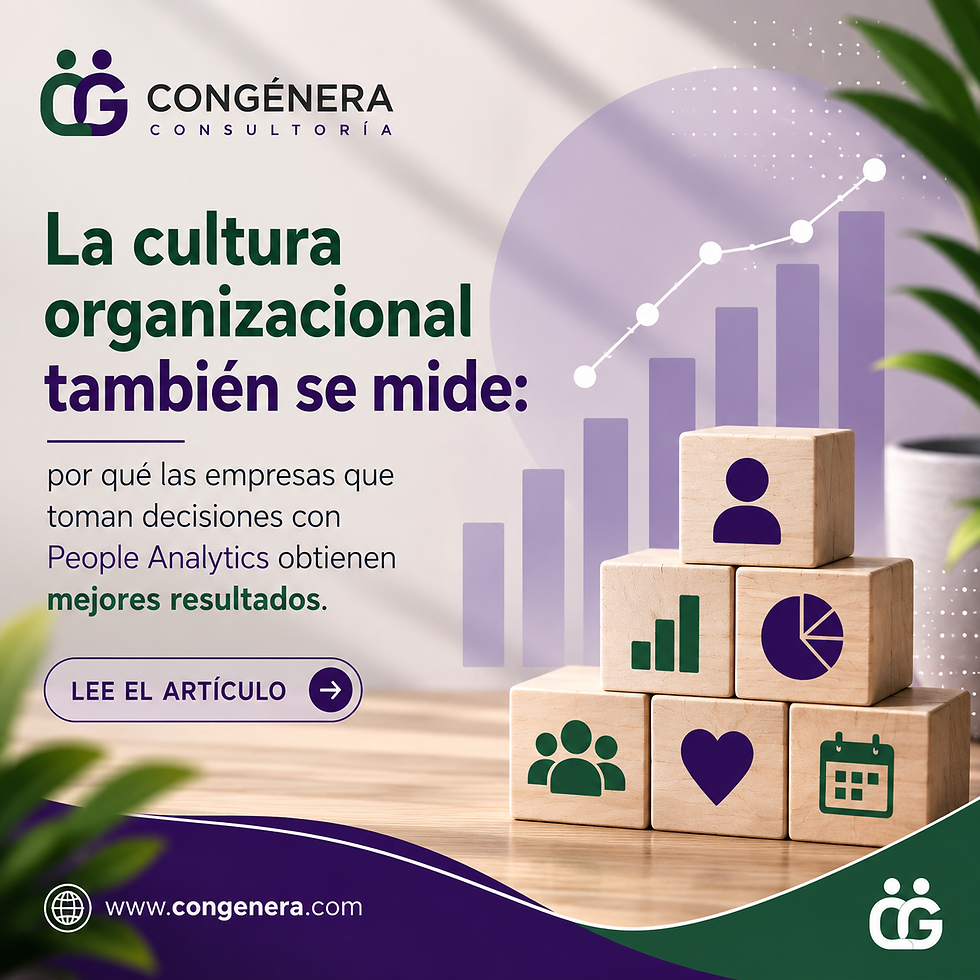 La cultura organizacional también se mide: por qué las empresas que toman decisiones con People Analytics obtienen mejores resultados