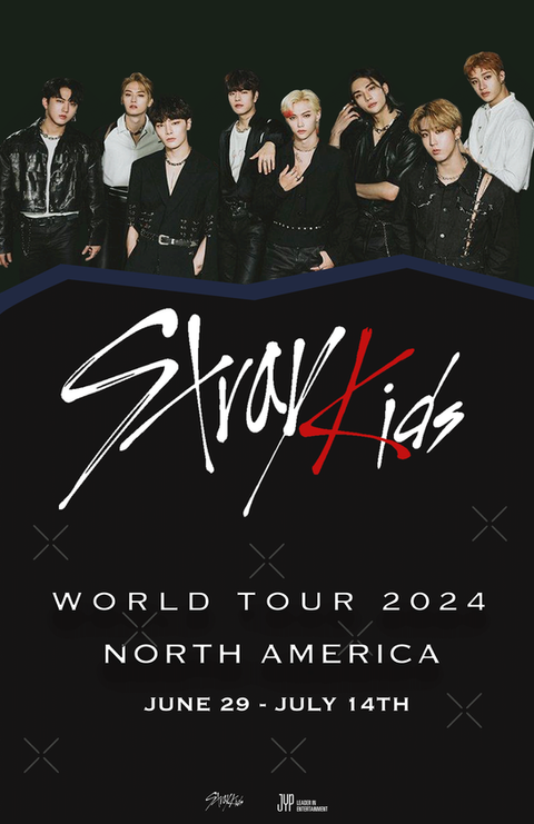 Stray Kids World Tour Poster