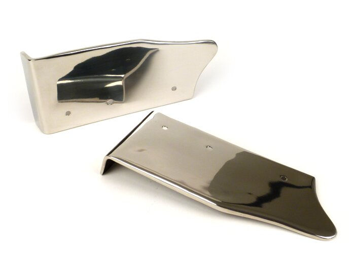 Lambretta Series 1 & 2 Stainless Cutdown Rear Running Boards