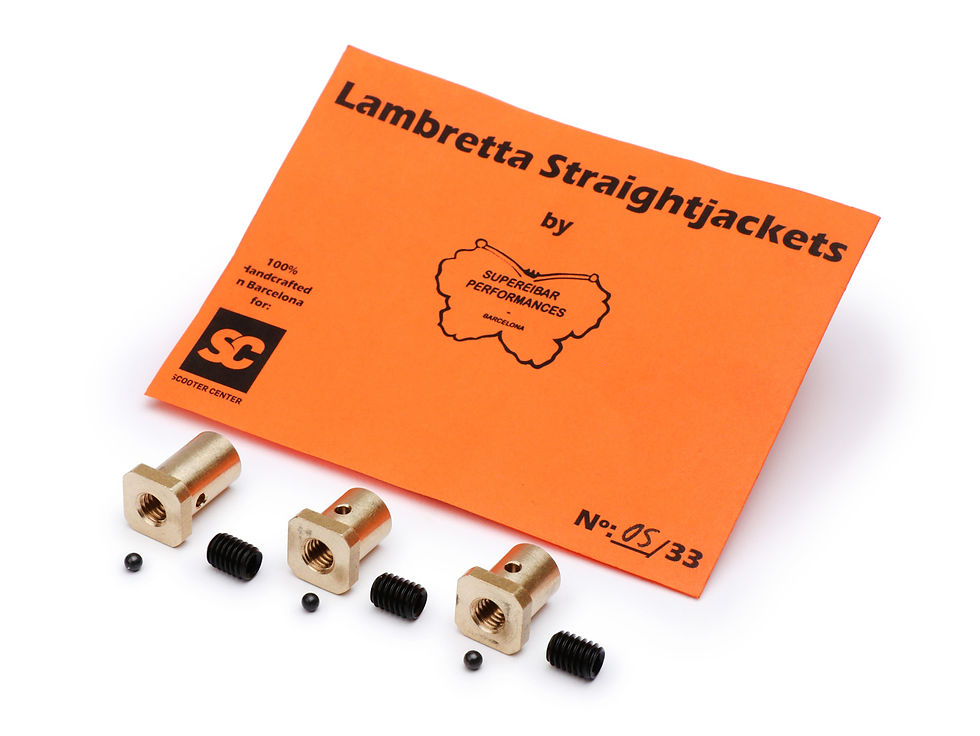 Lambretta Trunnion Set Handmade by Supereibar Performances