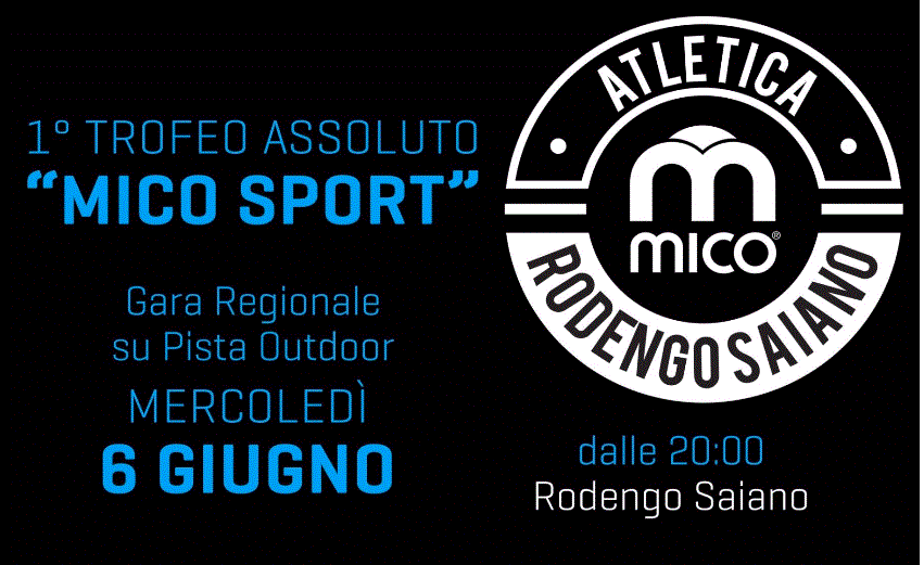 I° Trofeo Assoluto “Mico Sport” Rodengo Saiano 06-06-18