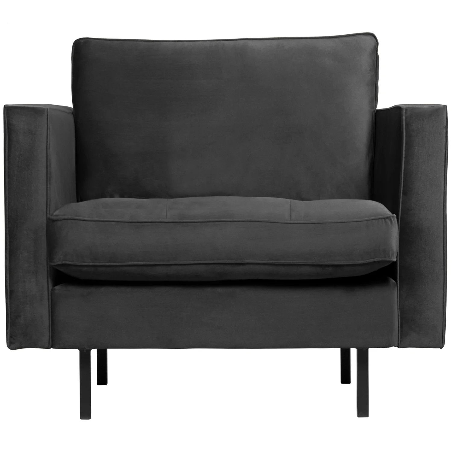 Sessel Samt | Anthrazit