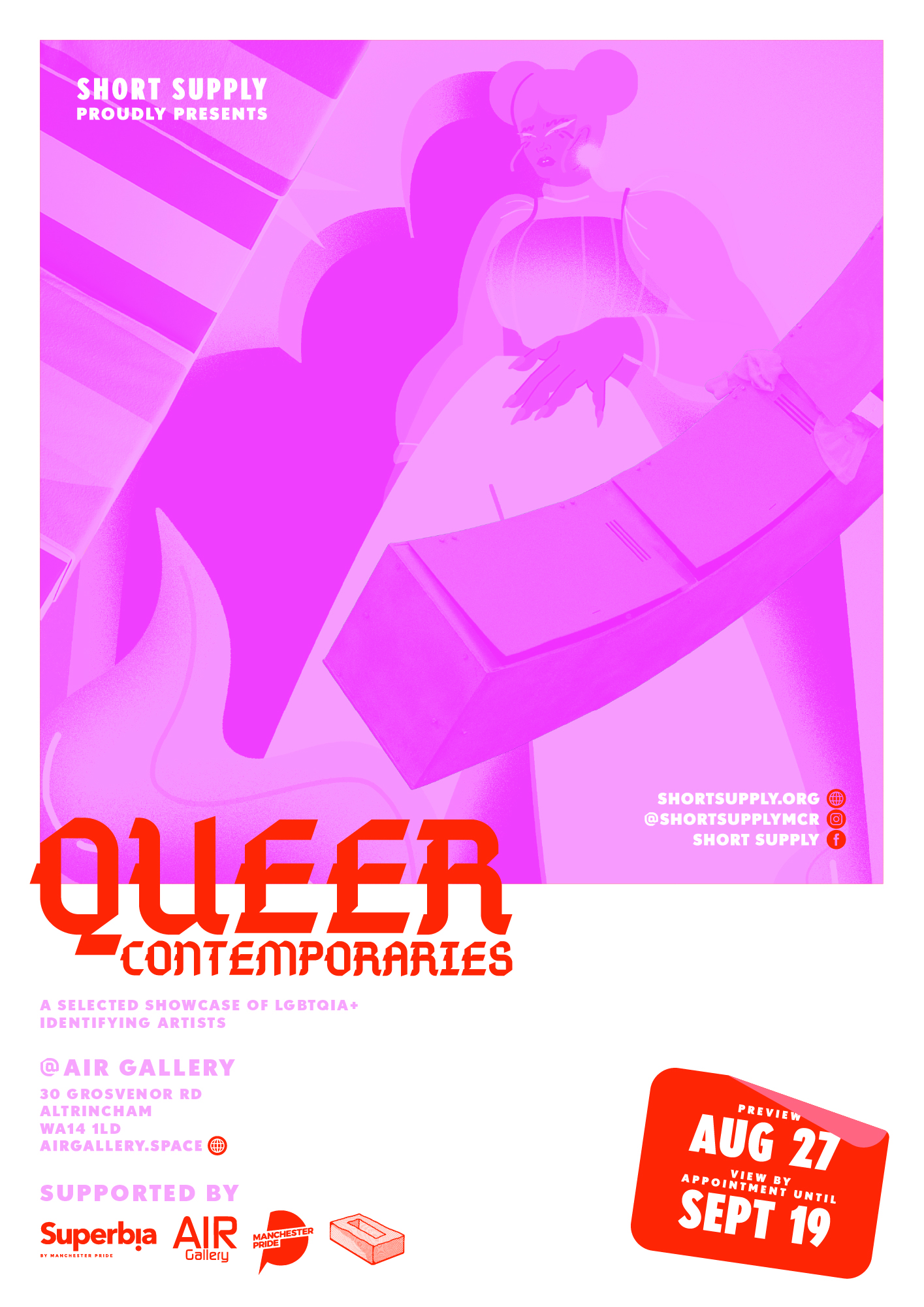 Queer Contemporaries 2020 Poster