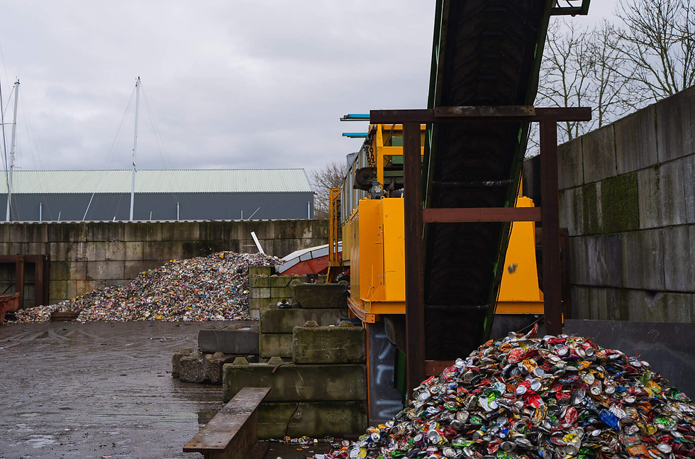 Aluminium blikjes recyclen