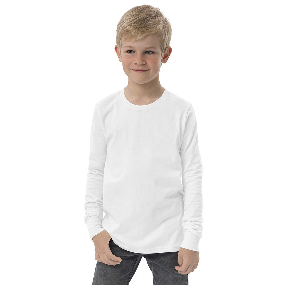 Thumbnail: Youth Long Sleeve Tee | Bella + Canvas 3501Y