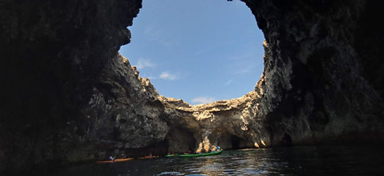 kayaking in malta coral lagoon mellieha with get out and kayak malta