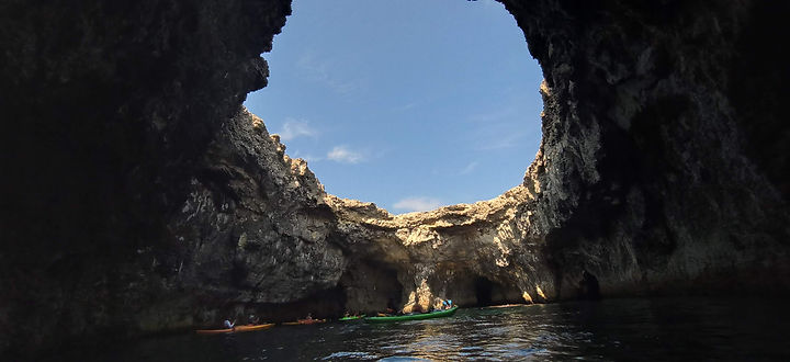 kayaking in malta coral lagoon mellieha with get out and kayak malta