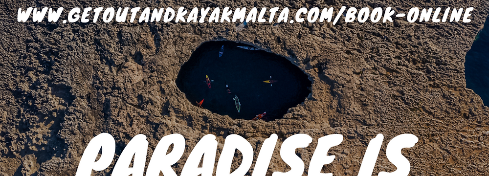 kayaking in malta coral lagoon mellieha with get out and kayak malta
