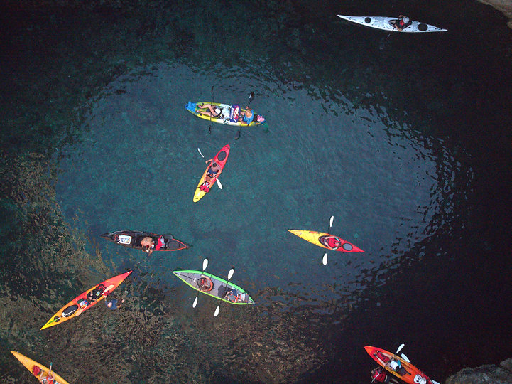 kayaking in malta coral lagoon mellieha with get out and kayak malta