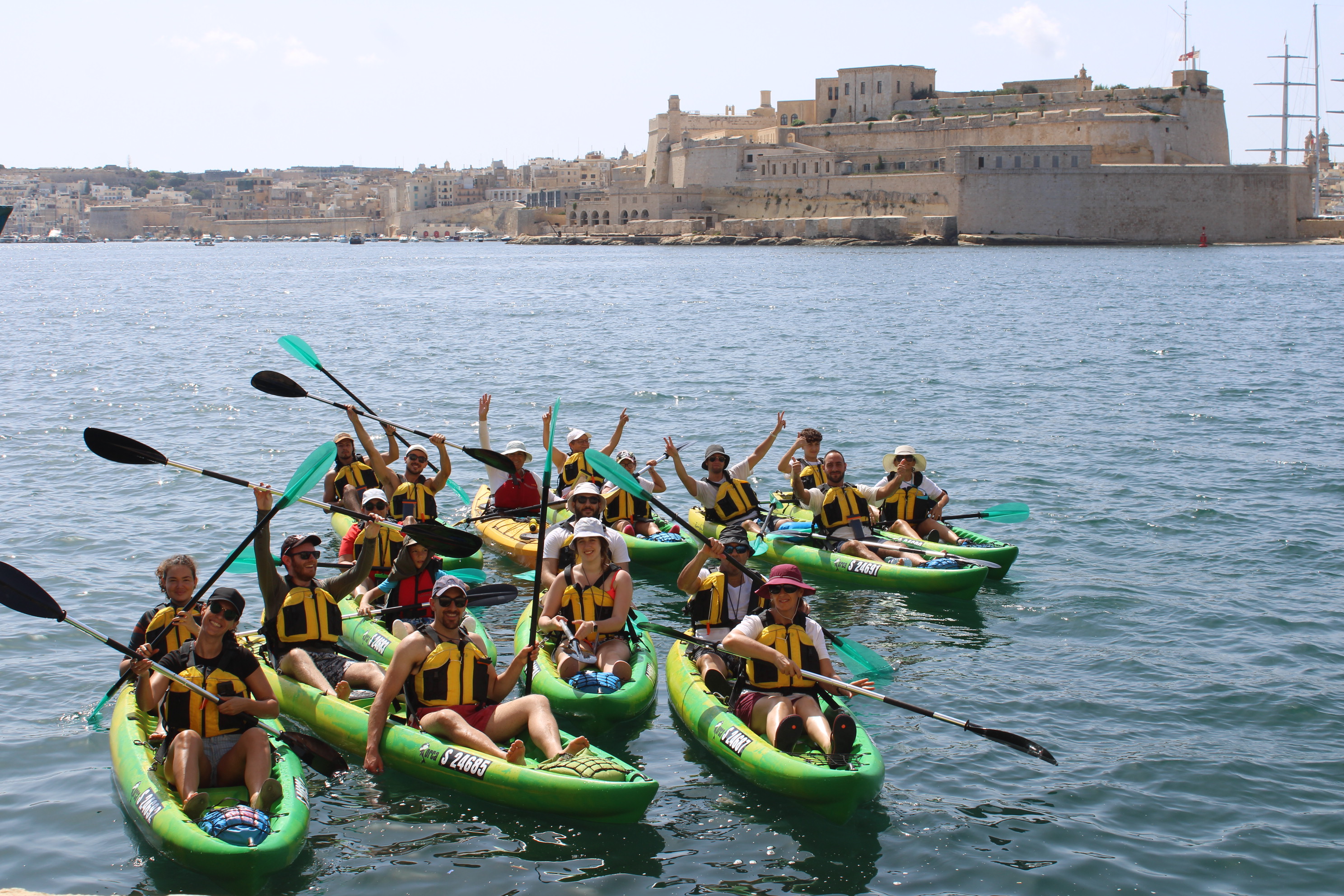 Sunset Grand Harbour / Three Cities Kayak Tour