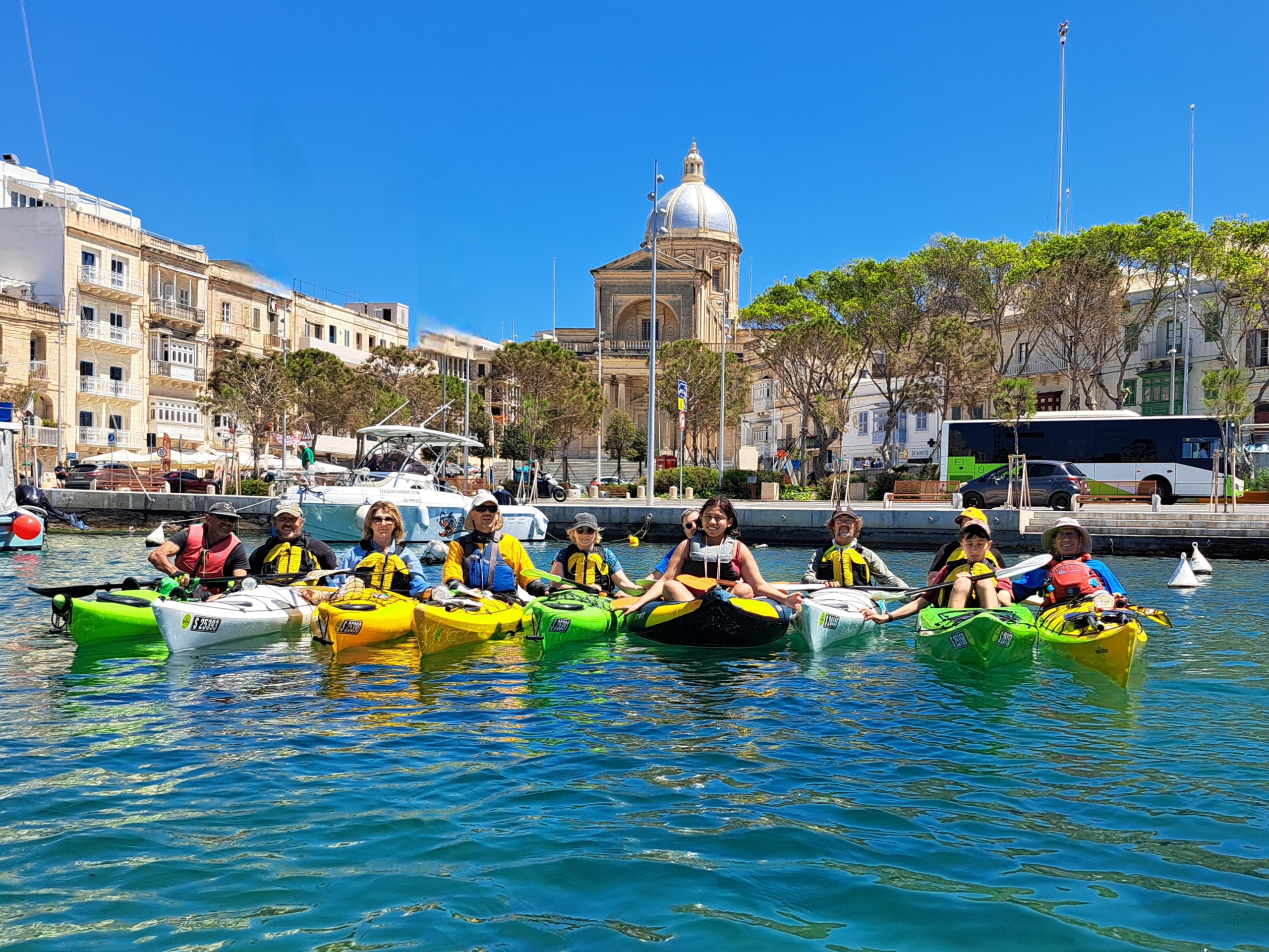 Grand Harbour & Three Cities Kayak Tour