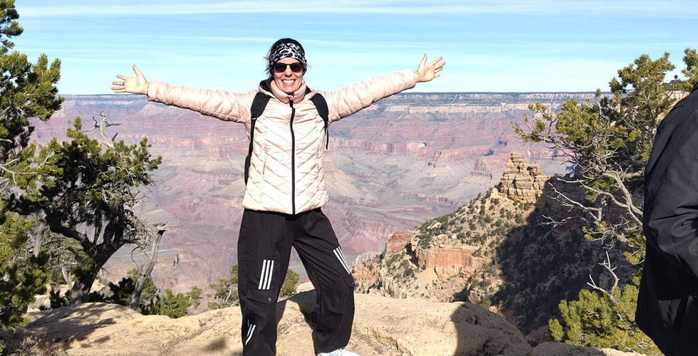 At the Grand Canyon!