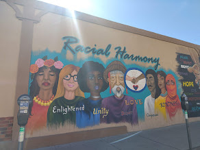 Hoopvolle muurschildering in El Paso