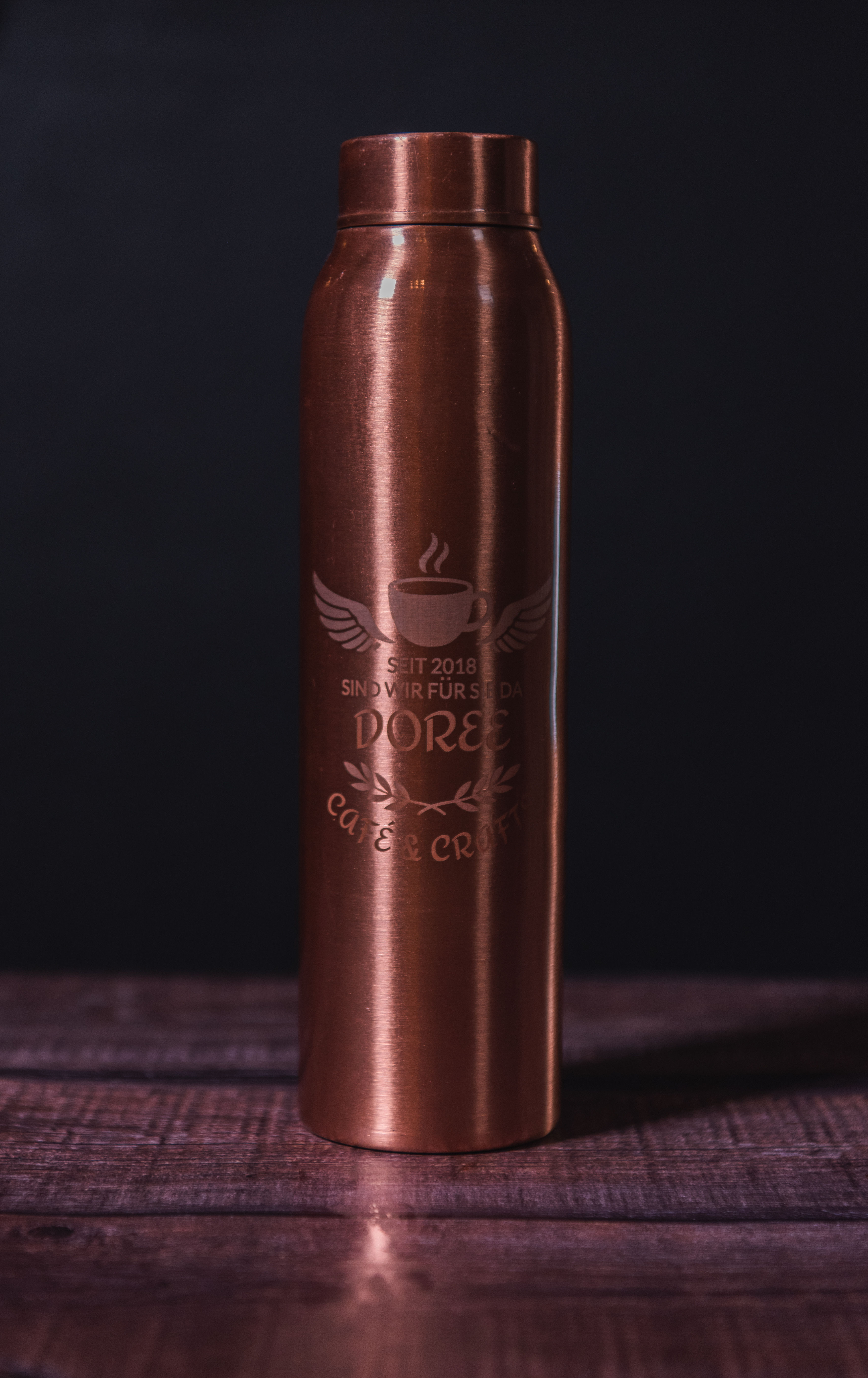 Kupfer-Wärmflasche – 100 % aus reinem Kupfer