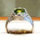 Thumbnail: Peridot "The Rook" ring