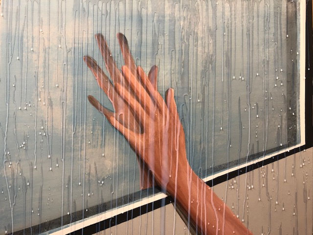Roberta Volpe's 2020 is just one of the many works inspired by the COVID-19 pandemic which will be part of Wimbledon Art Fair as it moves online