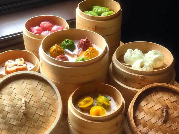 Tasty treats on offer at the opening of Baozilnn's new restaurant in London Bridge